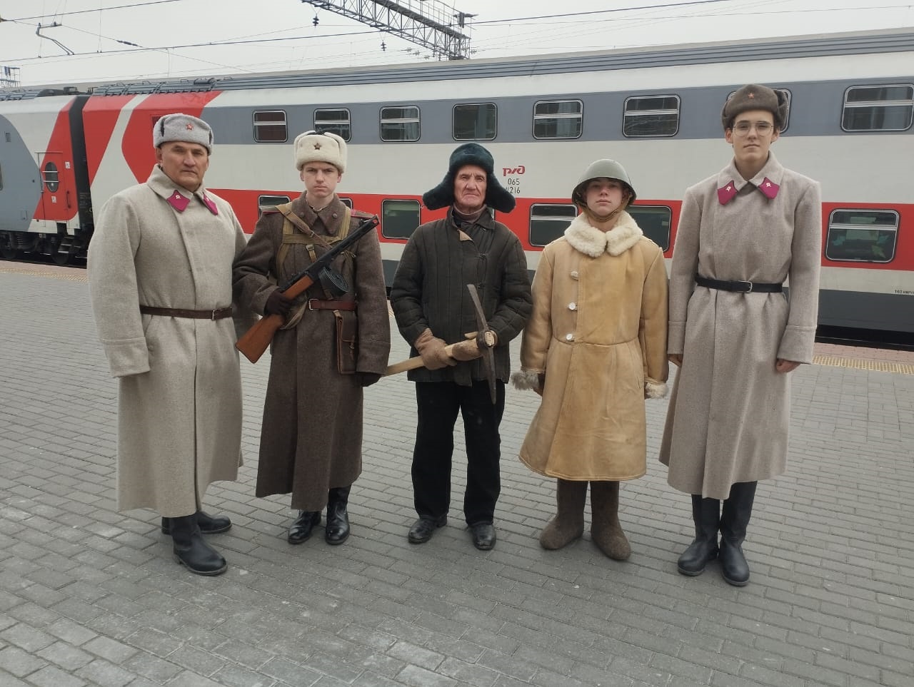 Туристический поезд Победы